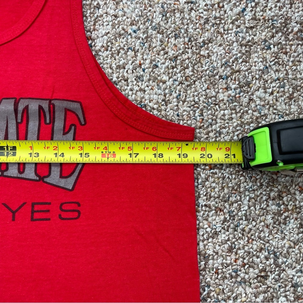 VTG 90s Ohio State Buckeyes Single Stitch Sleeveless Tank Top t-shirt adult sz S - Picture 5 of 12